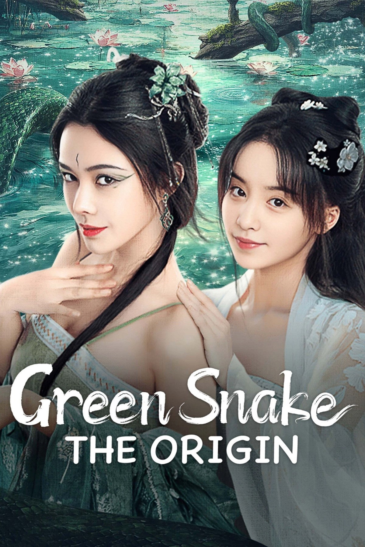 Green Snake: The Origin Hindi Dubbed Movie Poster (2025)