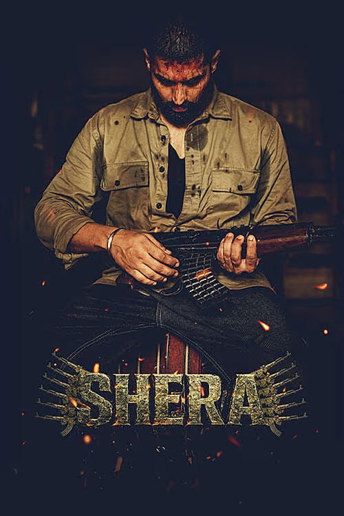 Shera Hindi Dubbed Movie Poster (2026)