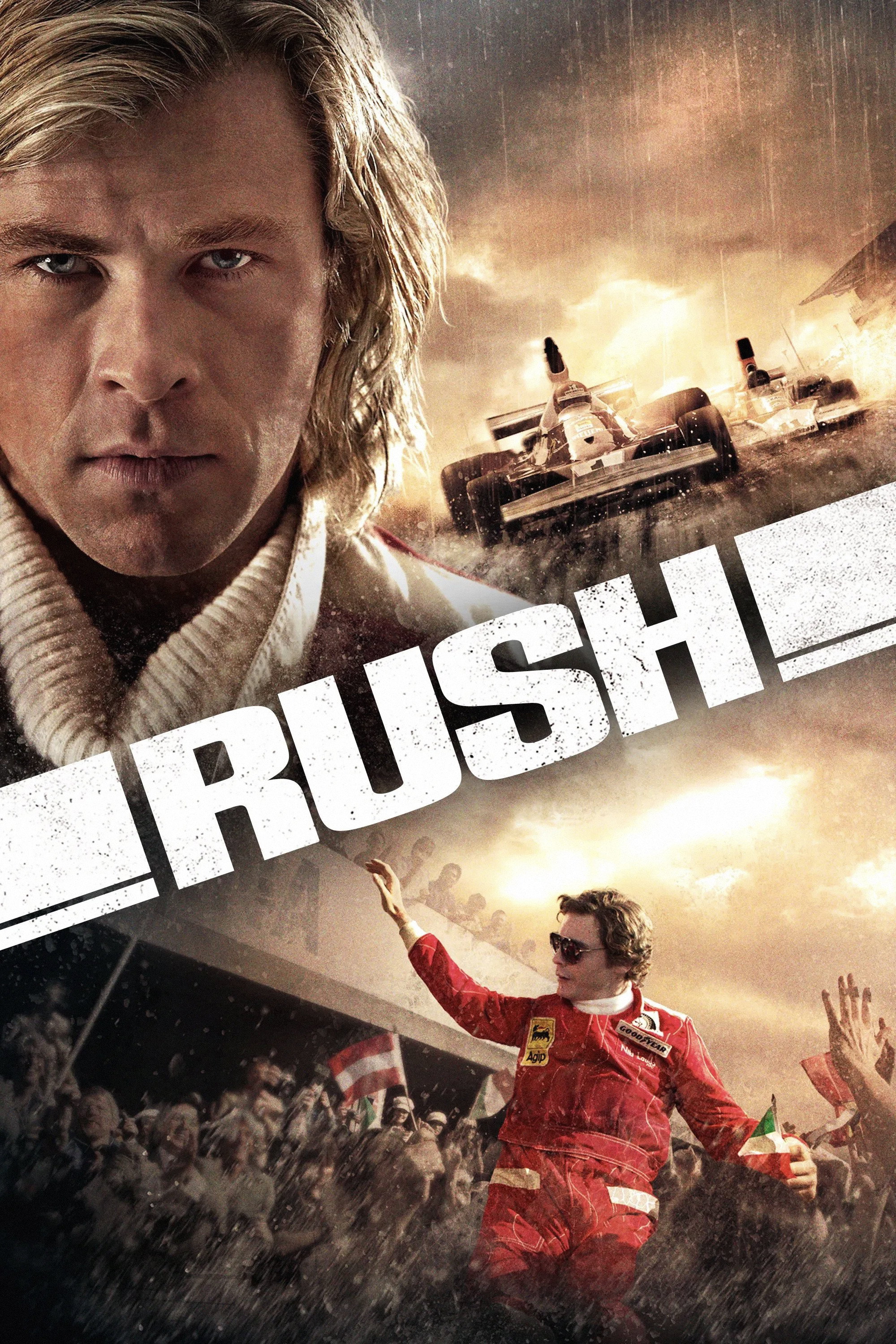 Rush Hindi Dubbed Movie Poster (2013)